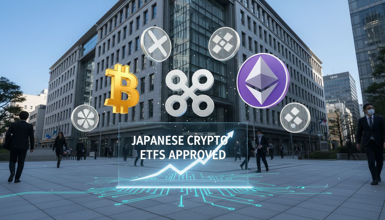 日本最快 2028 年推現貨加密貨幣 ETF　野村控股與 SBI 領頭研發比特幣(BTC)、瑞波幣(XRP)產品